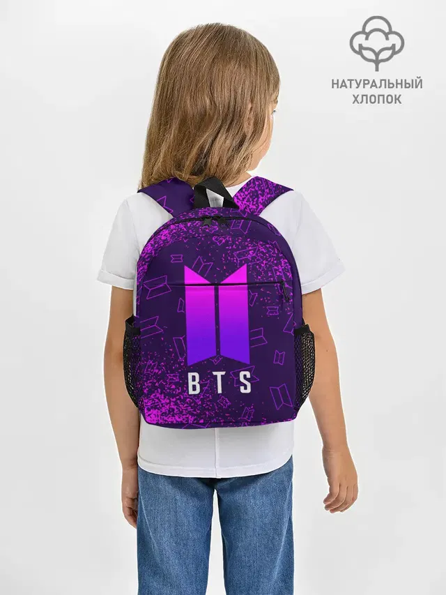 Рюкзак детский с принтом «BTS»