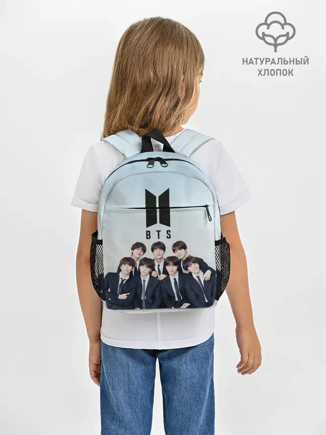 Рюкзак детский с принтом «BTS»
