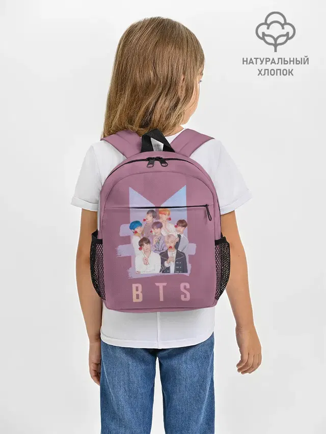 Рюкзак детский с принтом «BTS»