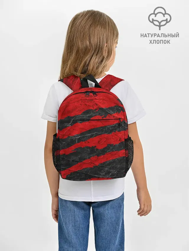 Рюкзак детский с принтом «Абстракция — Background»