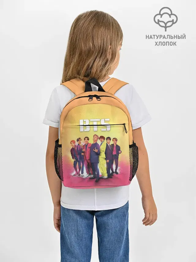Рюкзак детский с принтом «BTS»