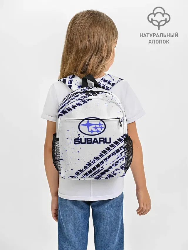 Рюкзак детский с принтом «Subaru»