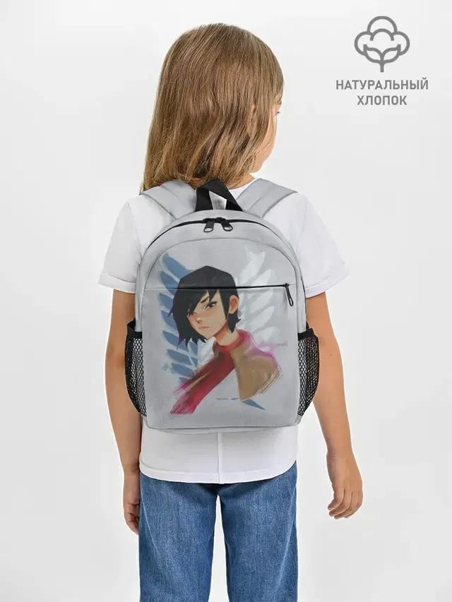 Logo and Mikasa