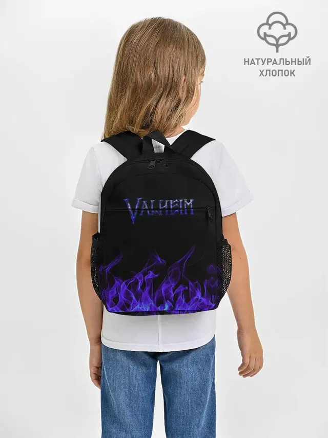 Рюкзак детский с принтом «Valheim game»