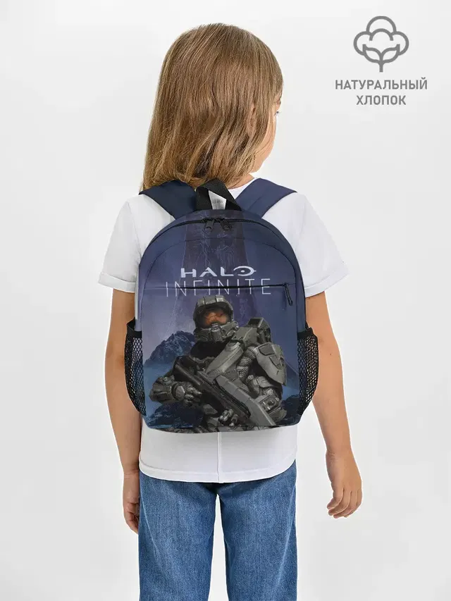 Рюкзак детский с принтом «Halo Infinite»
