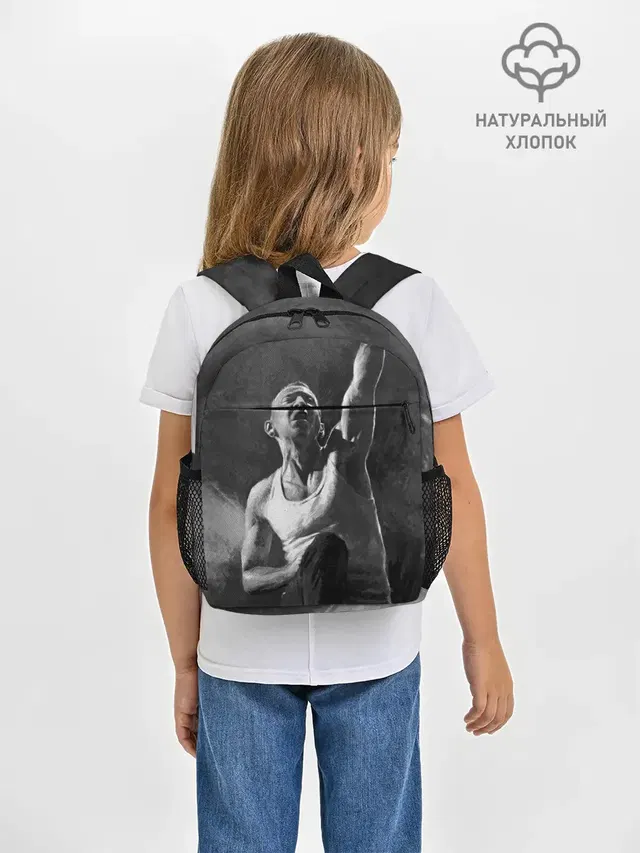Рюкзак детский с принтом «Microphone»