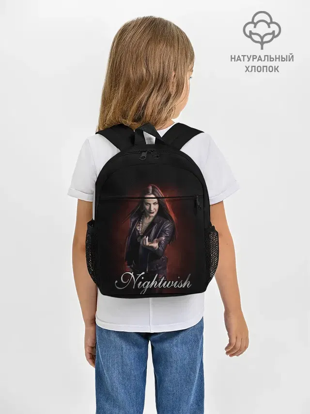 Рюкзак детский с принтом «Разный рок — NIGHTWISH»