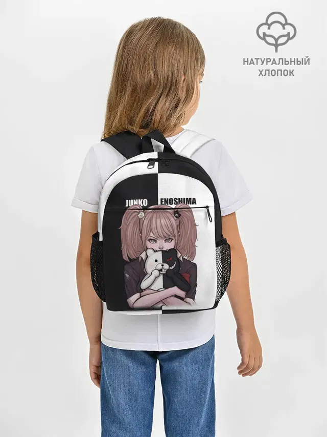Рюкзак детский с принтом «Monokuma Junko»