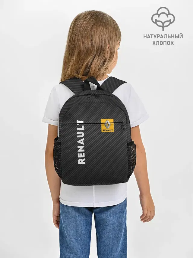 Рюкзак детский с принтом «Renault logo»