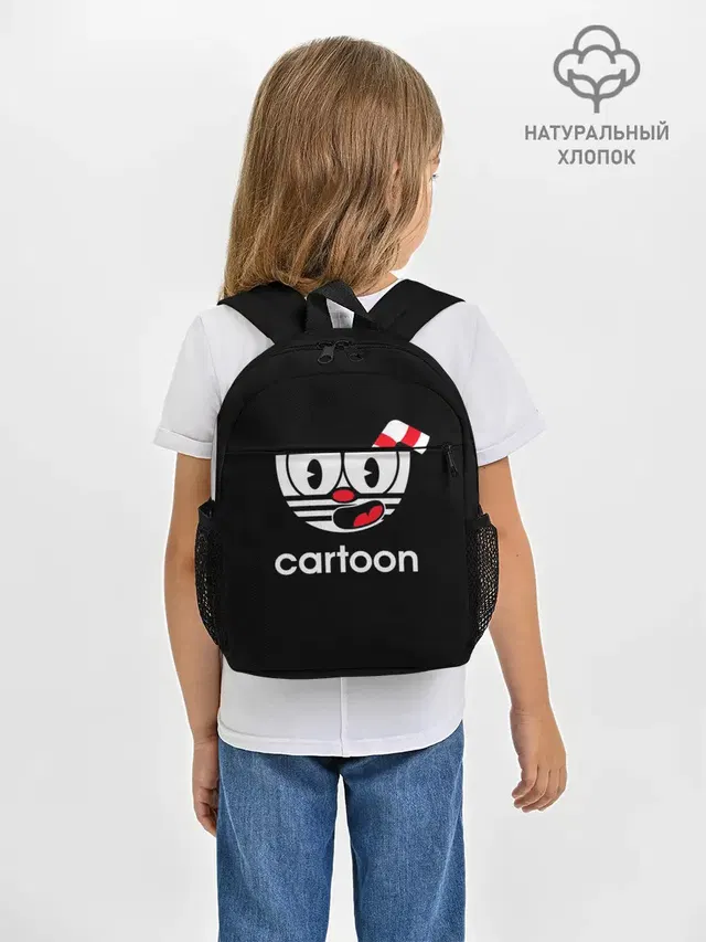 Рюкзак детский с принтом «cartoon — КАПХЕД»