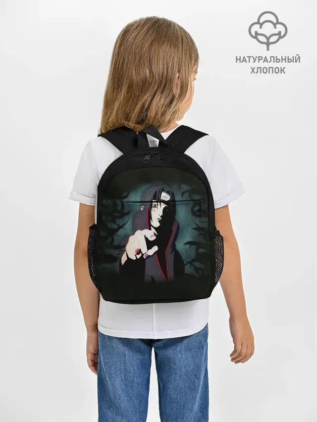 Рюкзак детский с принтом «Итачи Аниме | Anime Itachi»