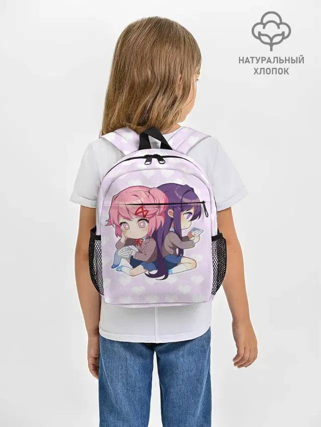 Chibi Natsuki and Yuri