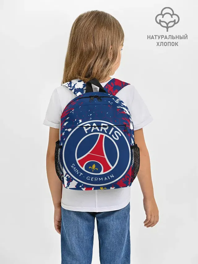 Рюкзак детский с принтом «ПСЖ — ФК ПСЖ — FC PSG — PARIS SG»
