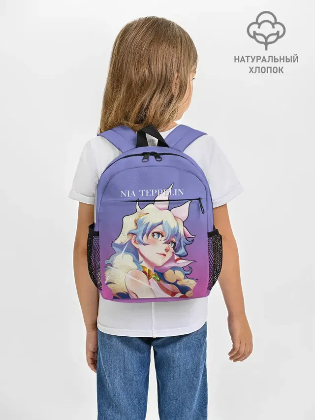 Рюкзак детский с принтом «Nia Gurren Lagann»