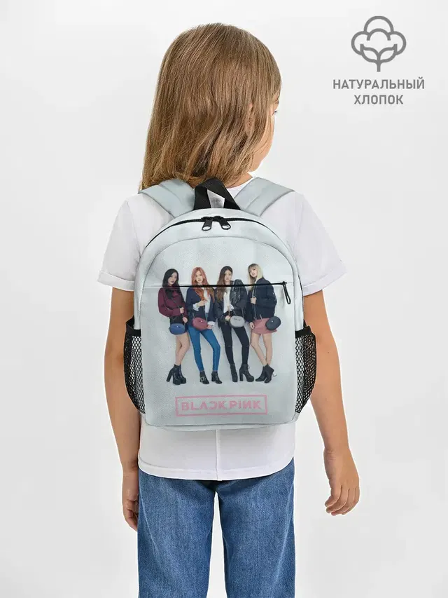 Рюкзак детский с принтом «BlackPink — Blackpink Squad»