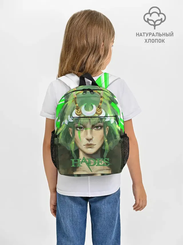 Рюкзак детский с принтом «Hades Artemis»