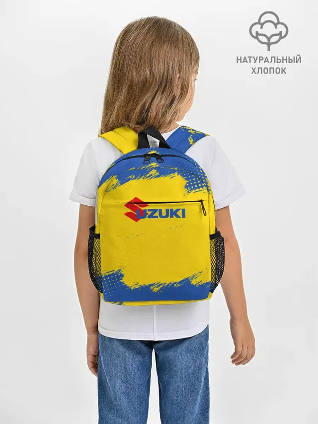 Рюкзак детский с принтом «Suzuki»