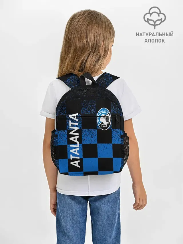 Рюкзак детский с принтом «FC Atalanta ФК Аталанта»