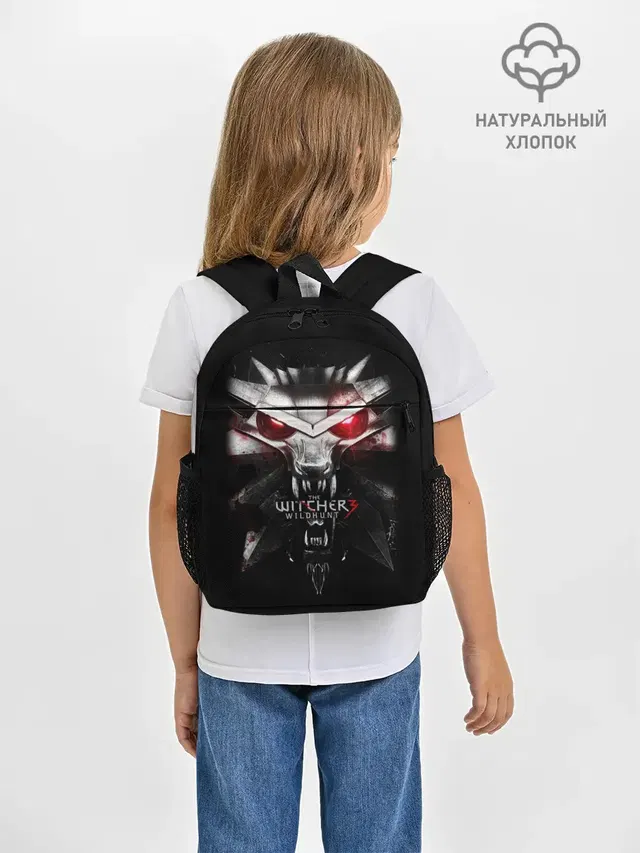 Рюкзак детский с принтом «THE Witcher Logo»