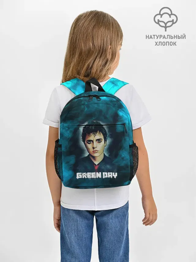 Рюкзак детский с принтом «Billie GreenDay ГринДай — Billie — ГринДай»