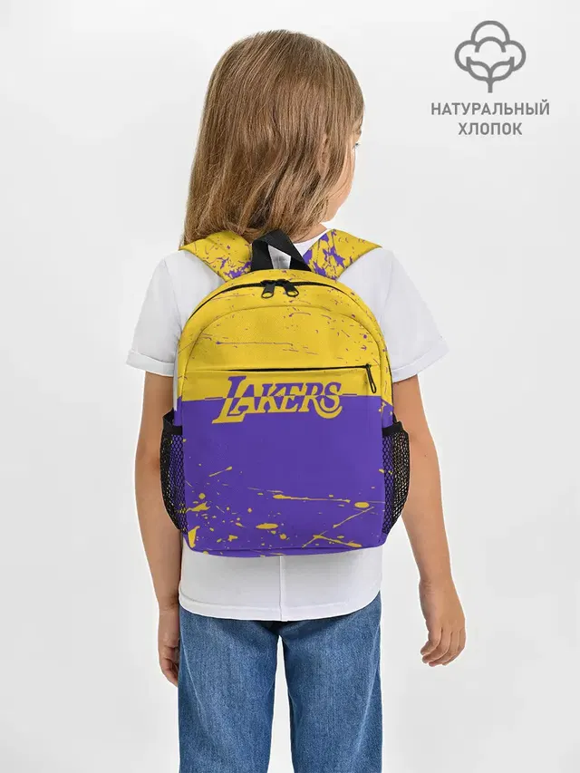 Рюкзак детский с принтом «Лейкерс — Kobe Bryant - Los Angeles Lakers - NBA»