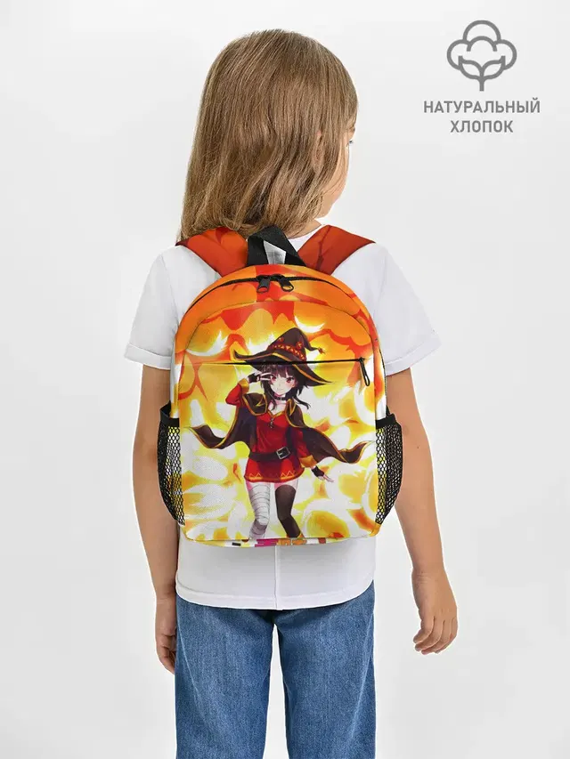 Рюкзак детский с принтом «Коносуба — MeguminKonoSuba»