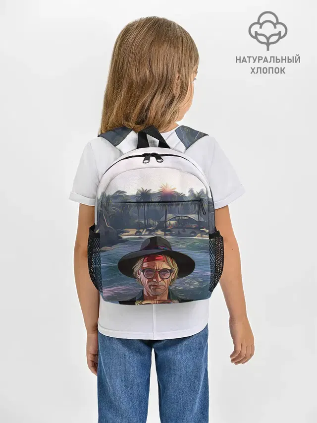 Рюкзак детский с принтом «GTA — El Rubio Cayo Perico GTA 5 ONLINE»