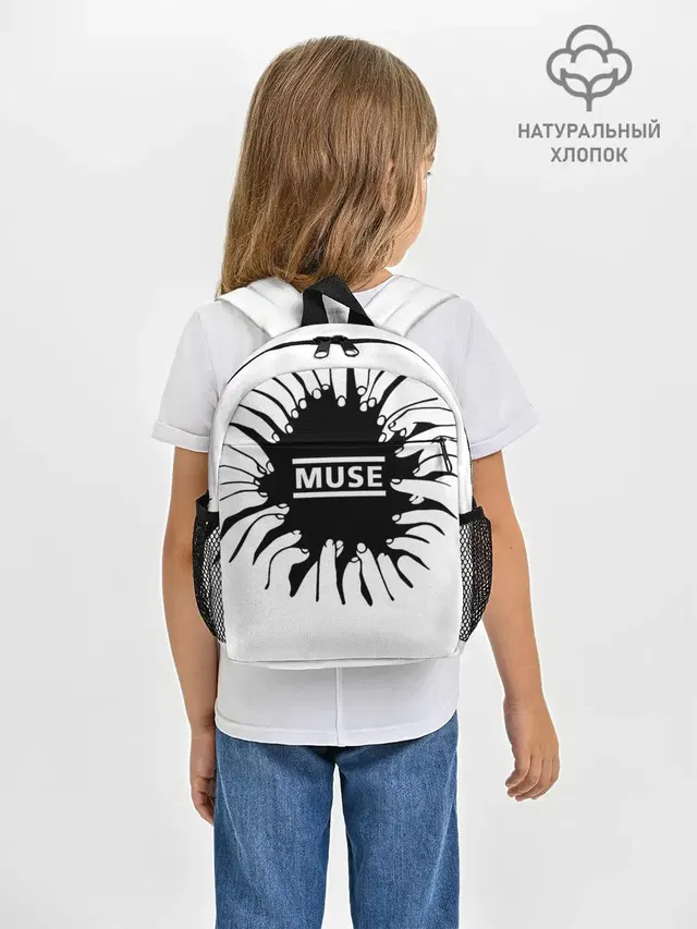 Рюкзак детский с принтом «MUSE пальцы»