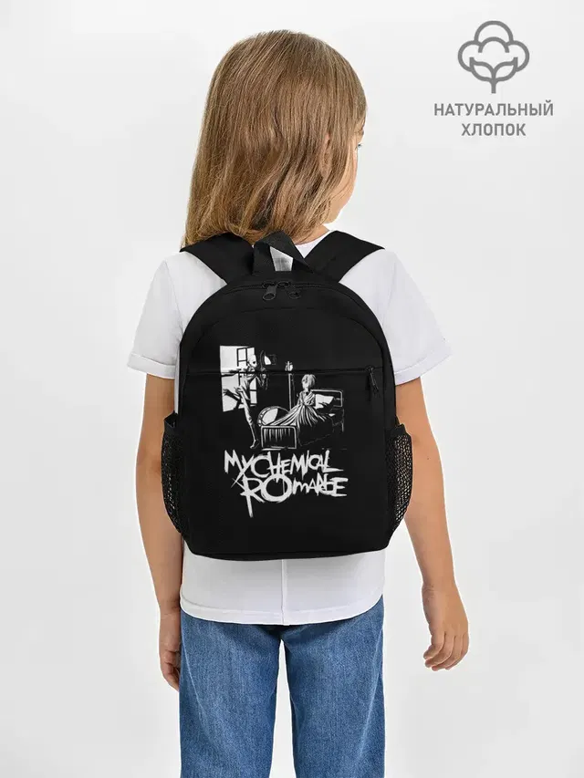 Рюкзак детский с принтом «My Chemical Romance — My Chemical Romance уходящий в окно»