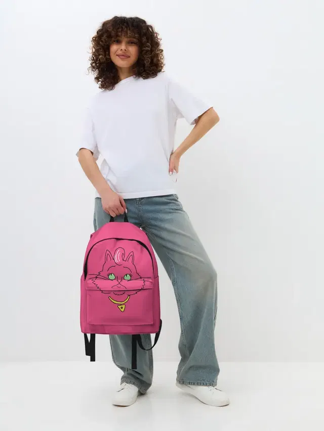 Джинсовый рюкзак с принтом «Конь БоДжек — Princess Carolyn»