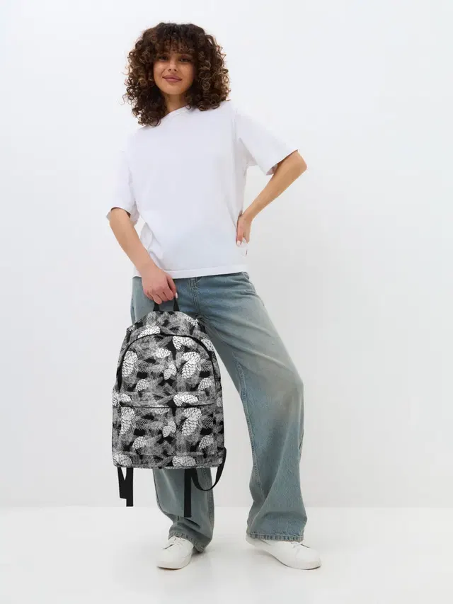 Черно-белый узор шишки