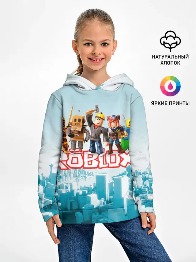 Детское худи с принтом «Роблокс — ROBLOX [5]»