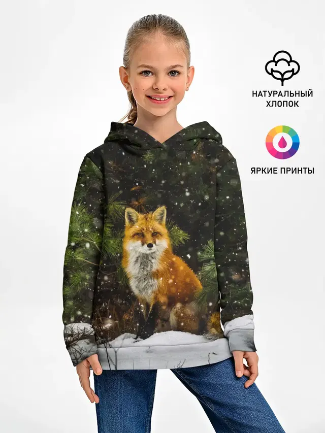 Лиса и снег