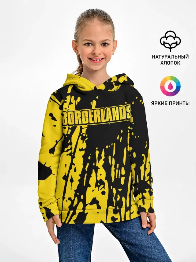 Детское худи с принтом «Borderlands»