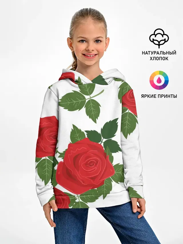 Большие розы