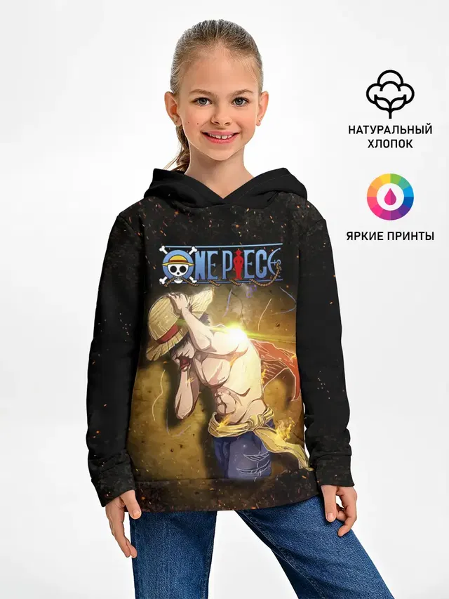 Мощный торс Луффи One Piece