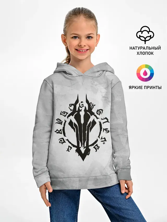 Детское худи с принтом «Runes»