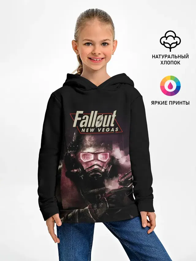 Детское худи с принтом «Fallout — Фаллаут Нью Вегас»