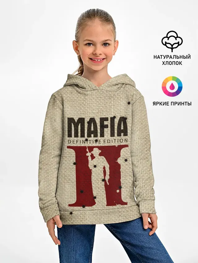 Детское худи с принтом «Разные игры — Mafia 2»