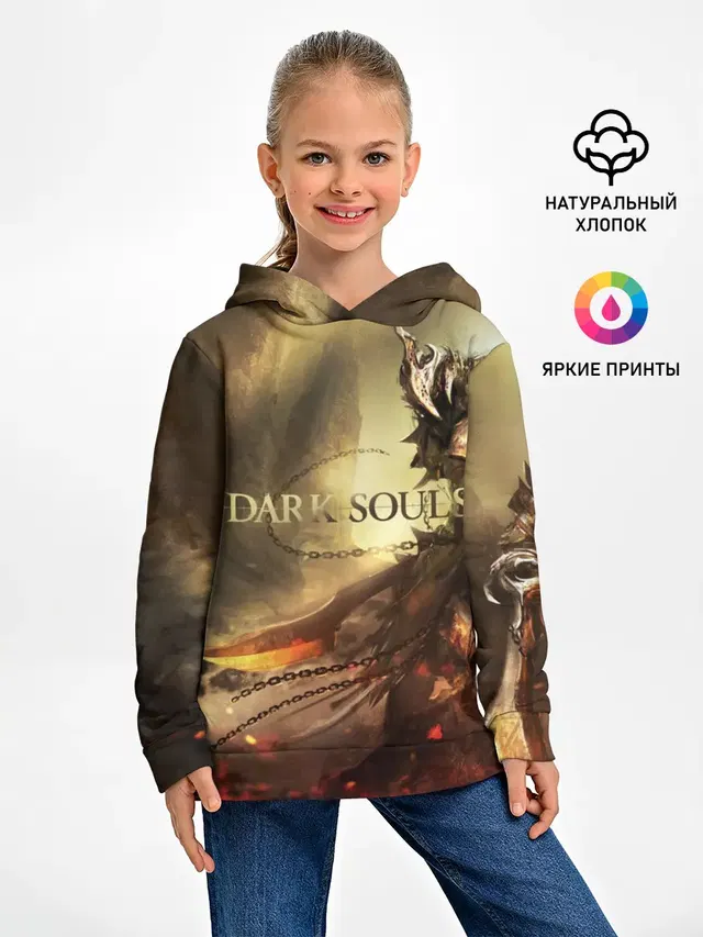 Детское худи с принтом «Knight»
