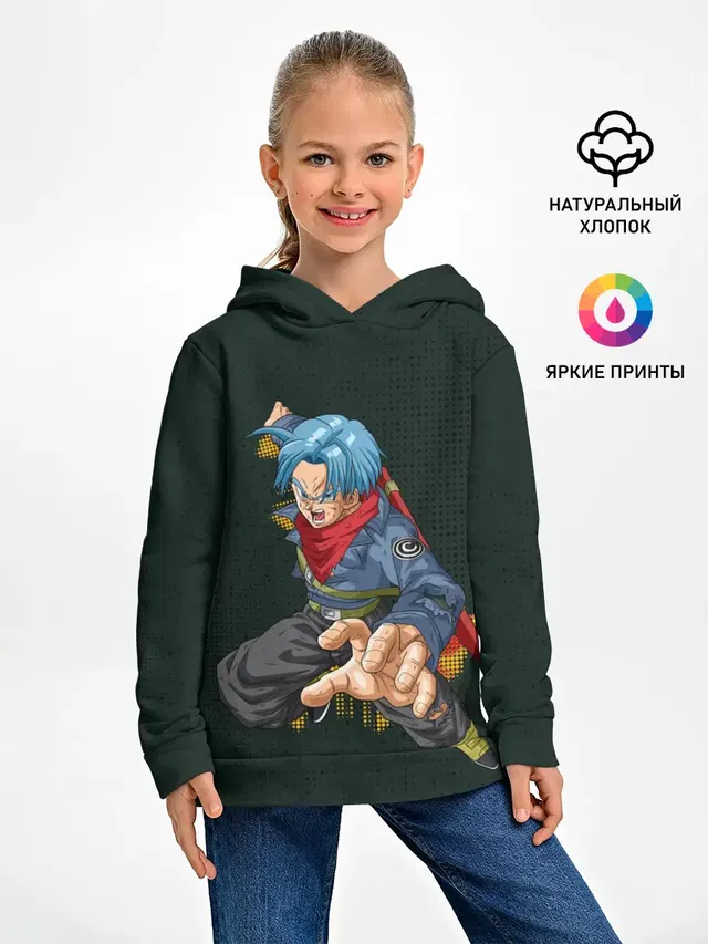 Детское худи с принтом «Dragon ball — Шар Дракона»