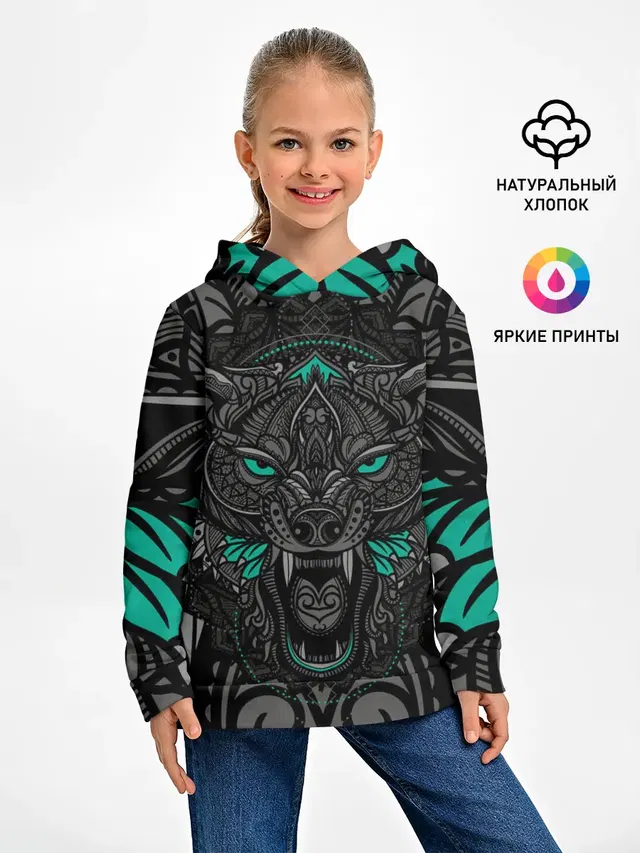 Рисунок волк