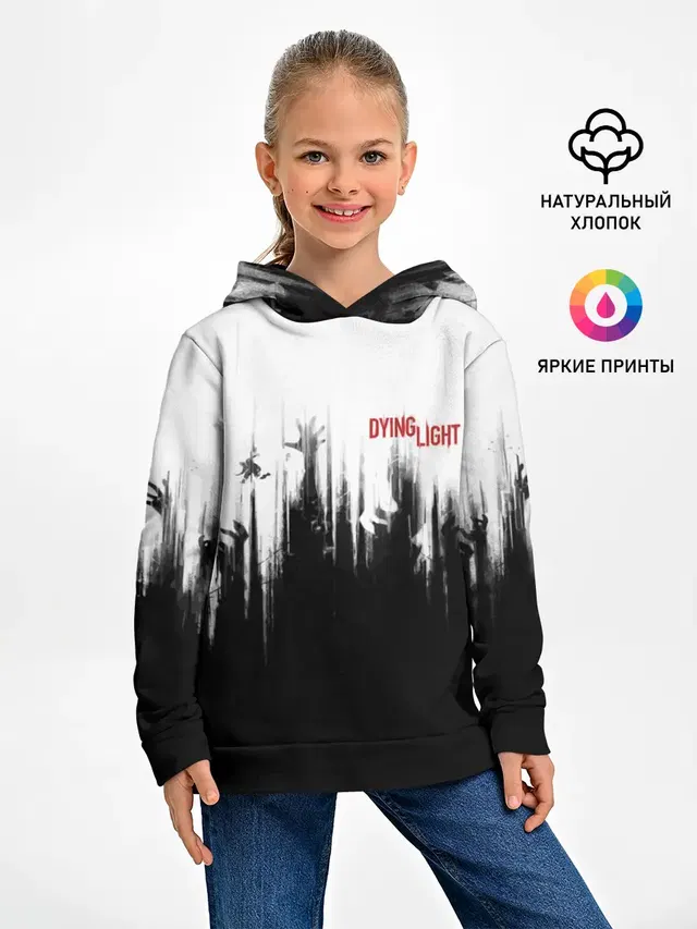 Детское худи с принтом «Dying Light»