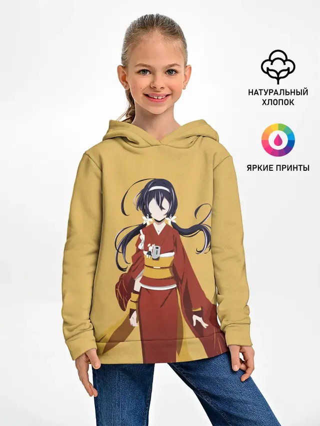 Детское худи с принтом «Kyouka Izumi»