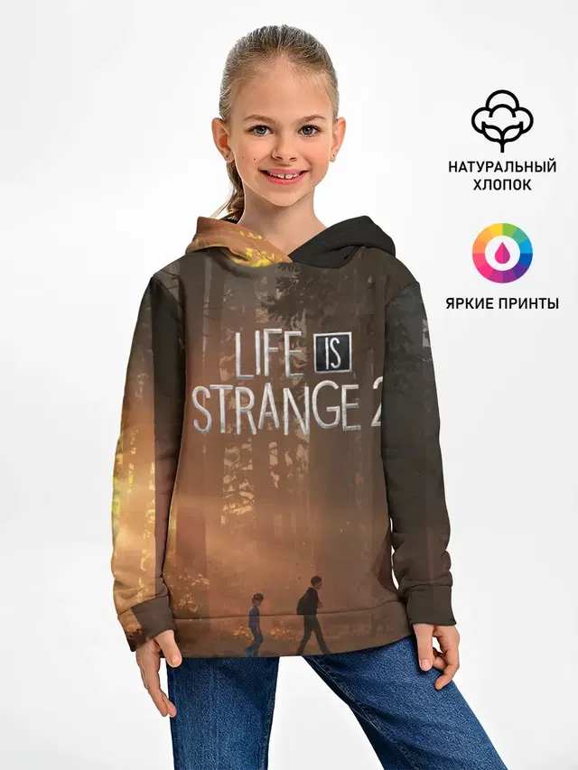 Детское худи с принтом «Life is Strange 2»