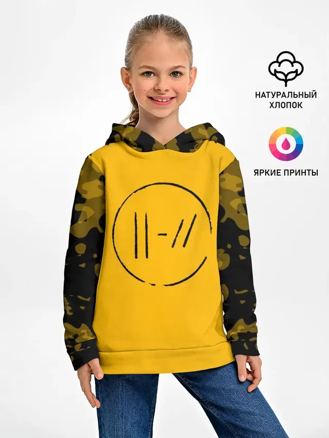 Детское худи с принтом «Logo»