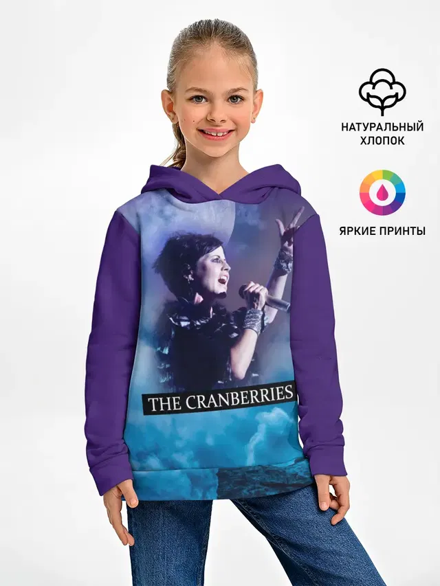 Детское худи с принтом «The Cranberries»