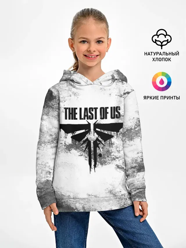 Детское худи с принтом «Distressed background»