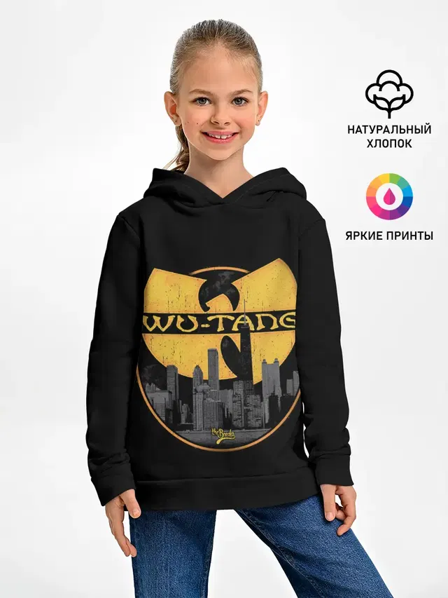 Детское худи с принтом «Wu-Tang Clan»