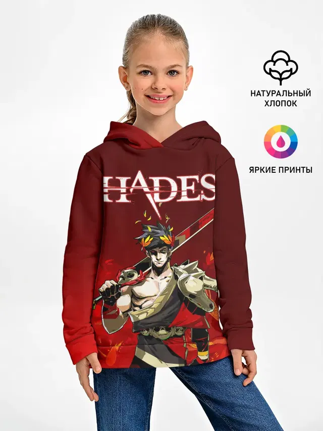 Детское худи с принтом «Hades Zagrei»